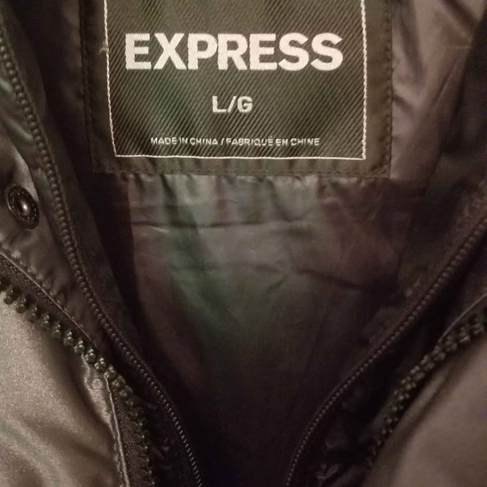 Express Vest L Black Puffer - Picture 4 of 4